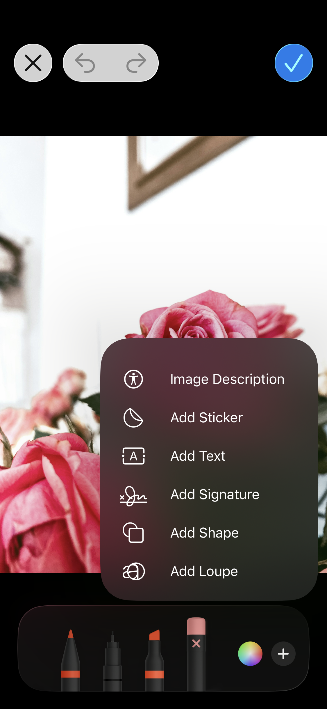 Select 'Add Sticker'